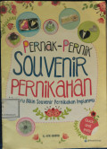 Pernak-Pernik Souvenir Pernikahan