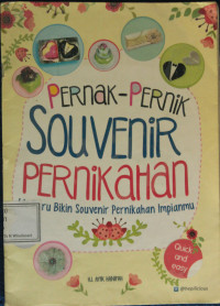 Pernak-Pernik Souvenir Pernikahan